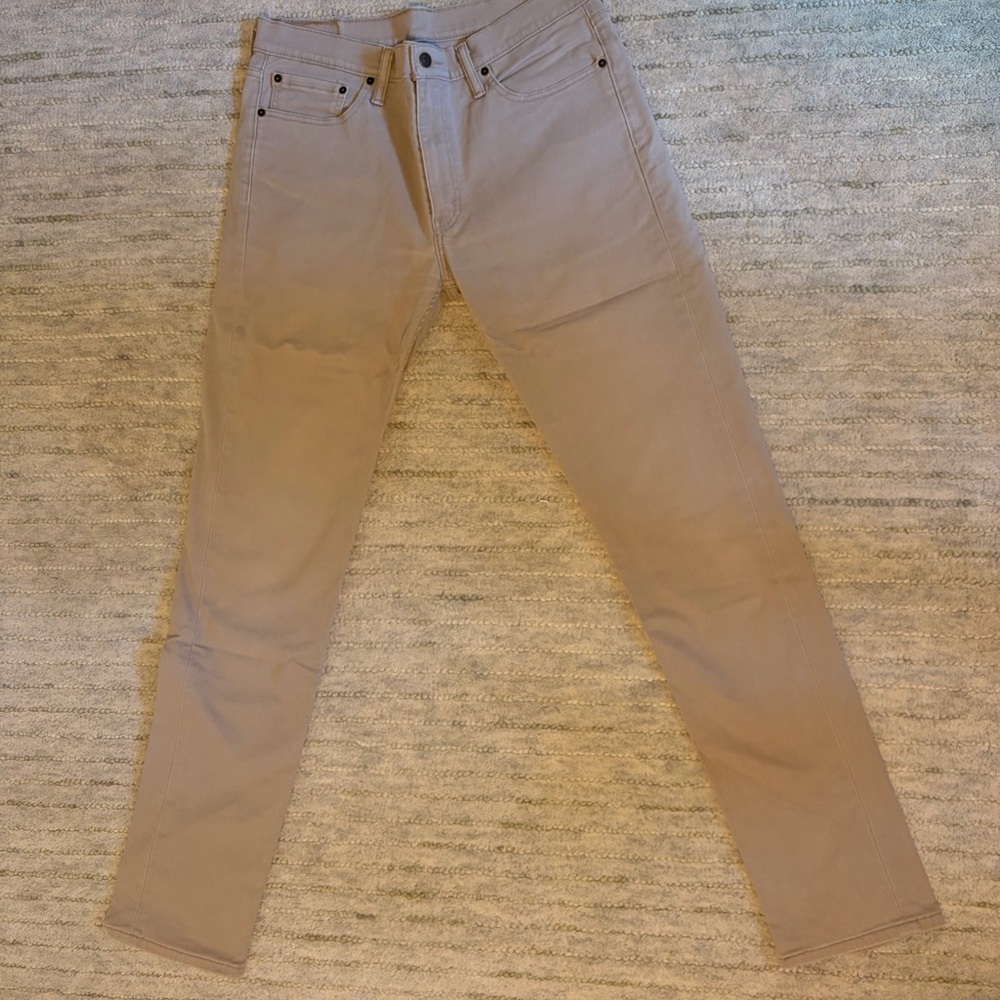 Levi's Men's Beige Slim Jeans